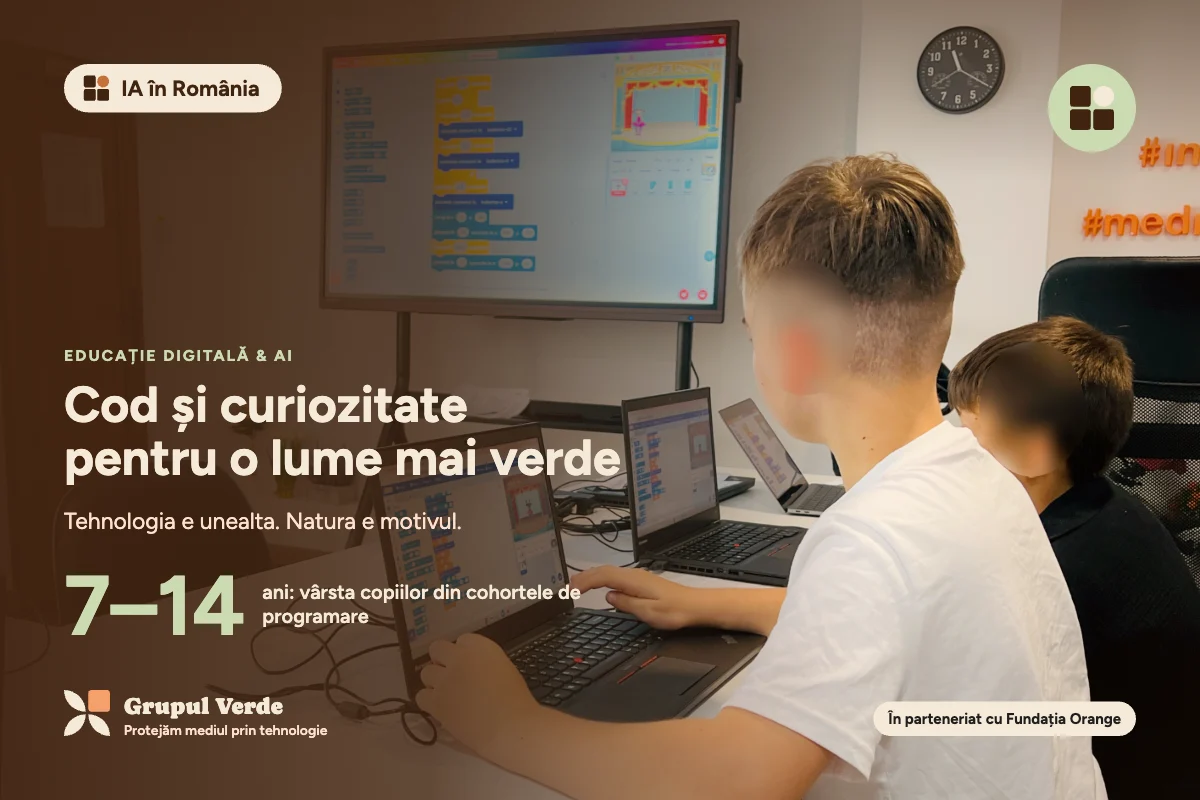 Cod și curiozitate pentru o lume mai verde — IA în România