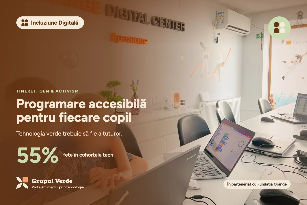 Programare accesibilă pentru fiecare copil — Incluziune Digitală