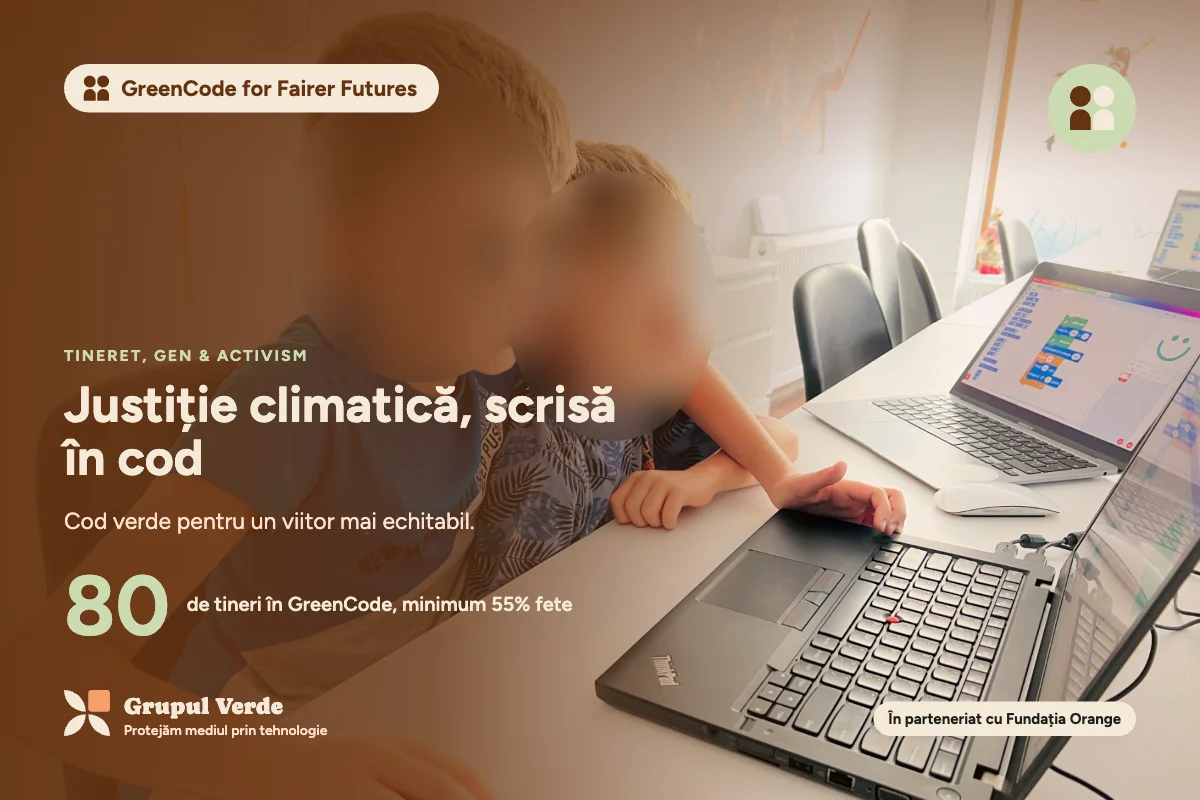 Justiție climatică, scrisă în cod — GreenCode for Fairer Futures