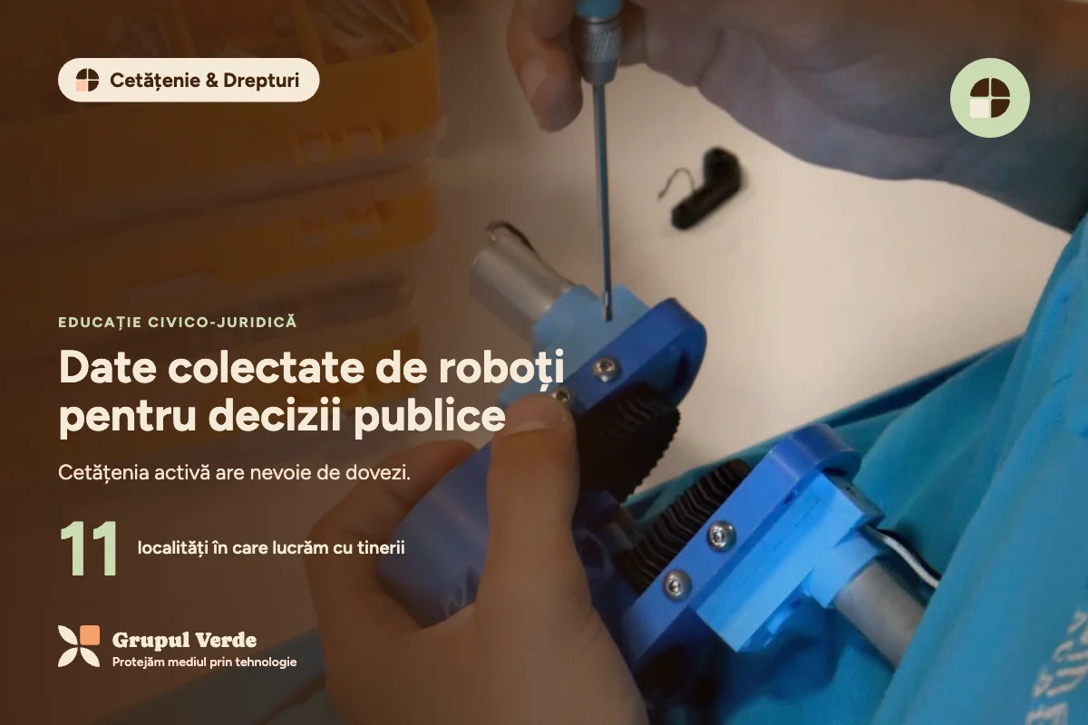 Date colectate de roboți pentru decizii publice — Cetățenie & Drepturi