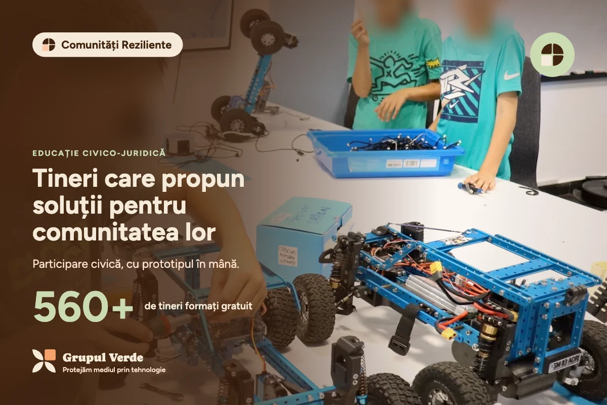 Tineri care propun soluții pentru comunitatea lor — Comunități Reziliente