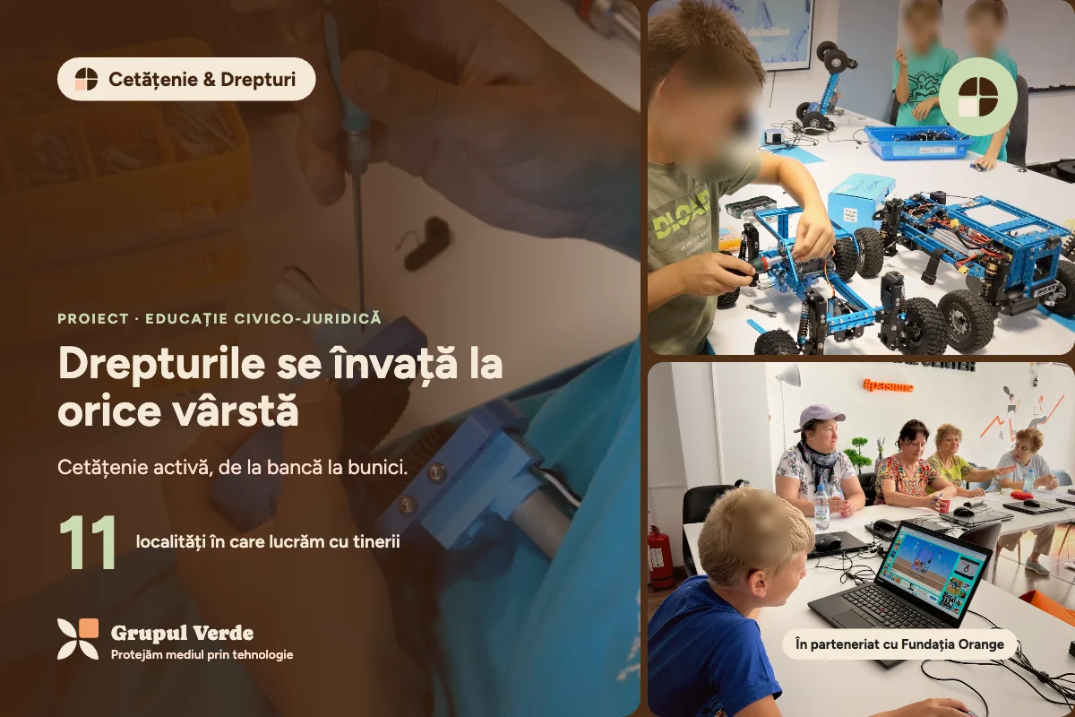 Drepturile se învață la orice vârstă — Cetățenie & Drepturi