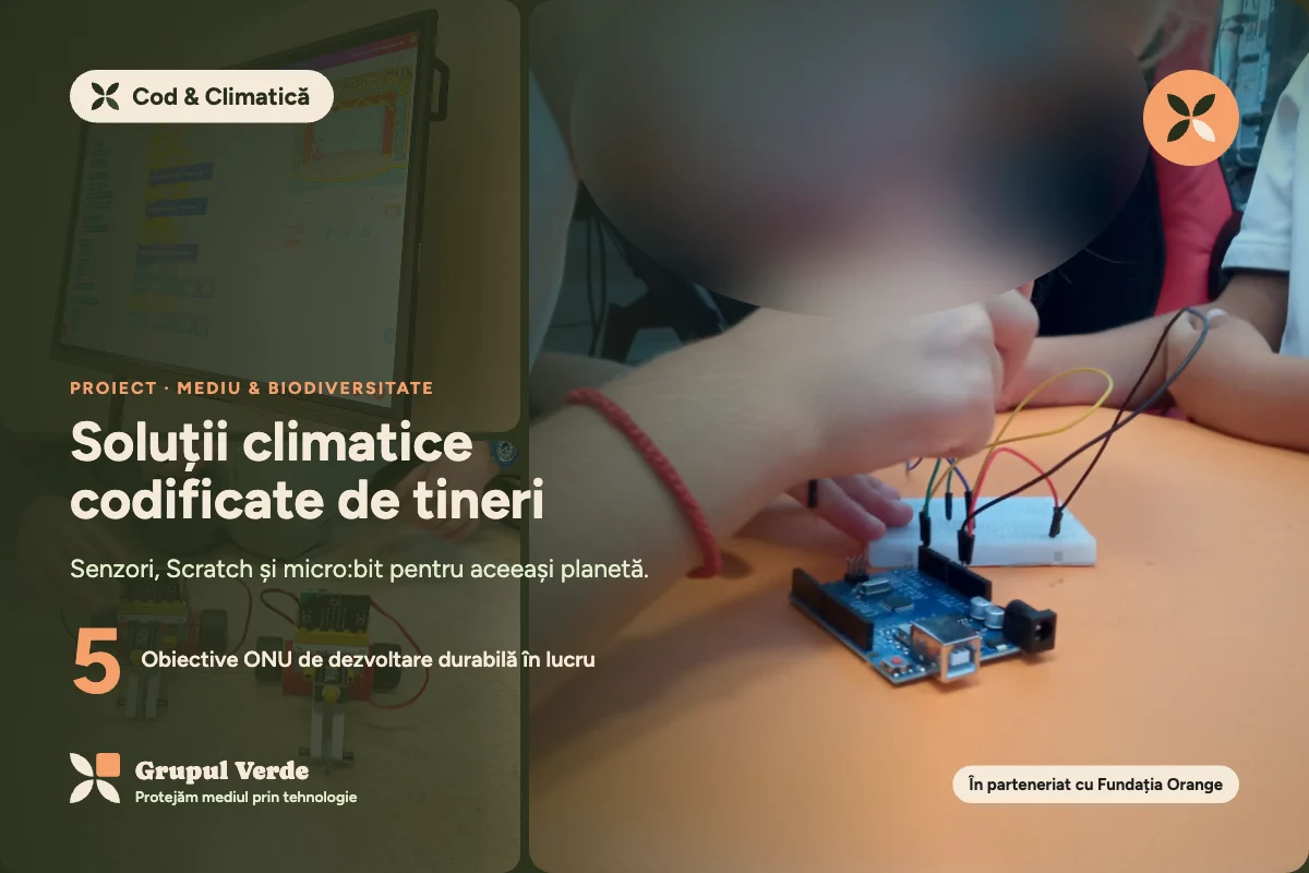 Soluții climatice codificate de tineri — Cod & Climatică