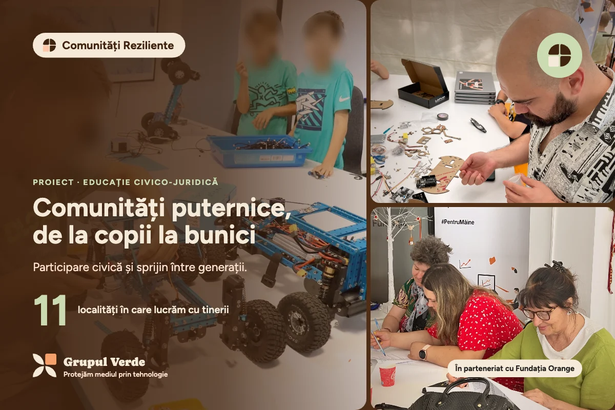 Comunități puternice, de la copii la bunici — Comunități Reziliente